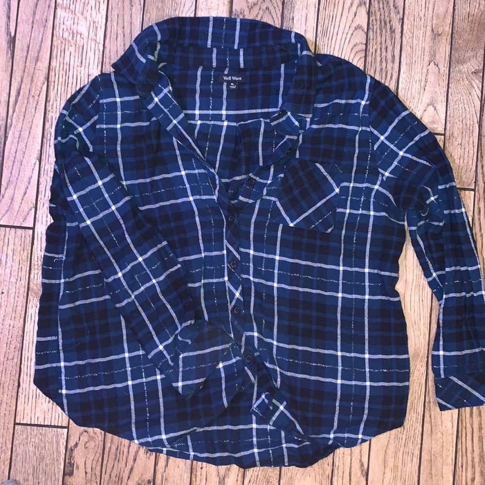 XL flannel.